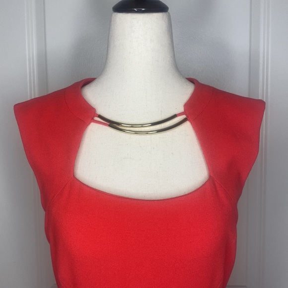 BCBG MaxAzaria Pink Sleeveless Dress Size 2 - Picture 4 of 11